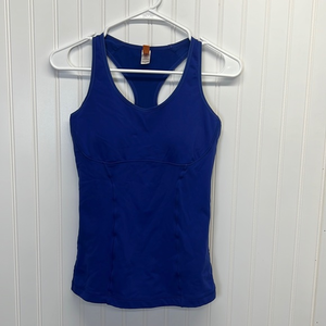 Lucy Racer Back Shelf‎ Bra Athletic Top sz S